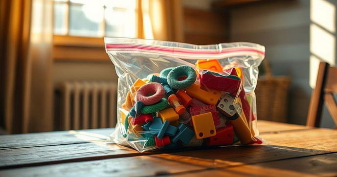 Bolsa Transparente Ziplock: Praticidade e Estilo
