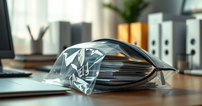 Envelope Plástico com Zíper: Praticidade e Segurança