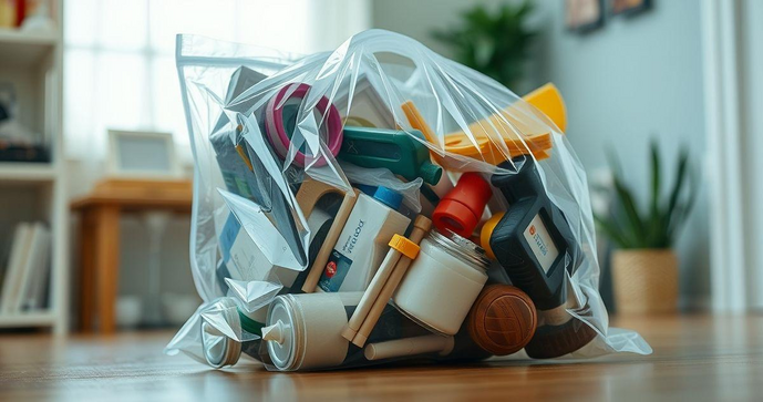 Saco plástico transparente: a solução ideal para organização e armazenamento