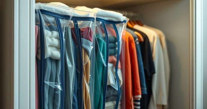 Saco Plástico Zip para Roupas: Praticidade e Organização