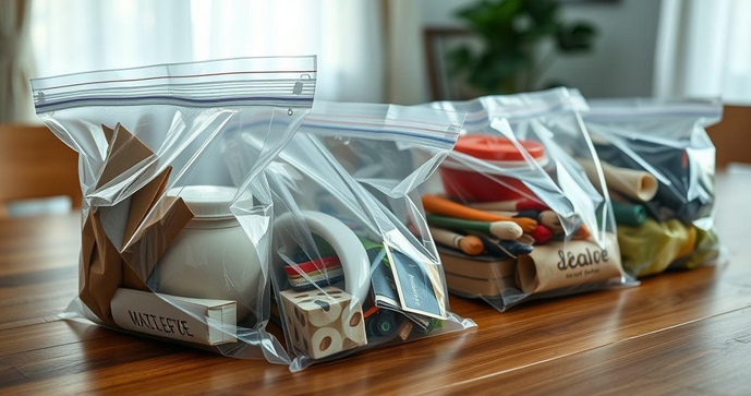 Bolsa Transparente Ziplock: A Solução Prática e Versátil para Organização