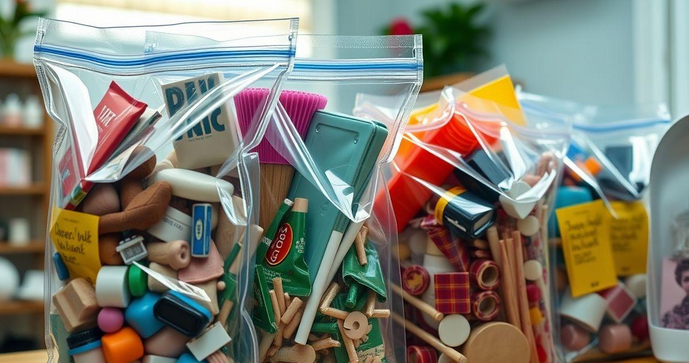 Embalagem plástica com zíper é a solução ideal para conservar e organizar seus produtos