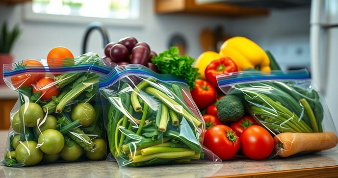 Embalagem ziplock é a solução ideal para conservar alimentos e organizar seu dia a dia
