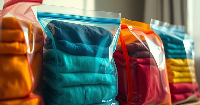 Saco Zip Lock para Roupas: A Solução Prática para Organizar e Proteger seus Pertences