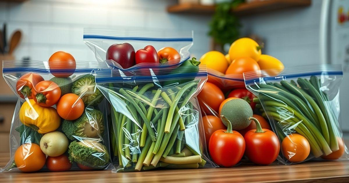 Saco Ziplock é a Solução Prática para Organizar e Armazenar Alimentos com Segurança