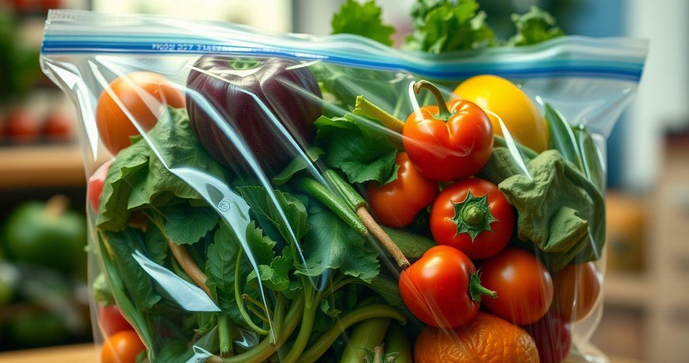 Saco com zip lock é a solução ideal para conservar alimentos e organizar seu dia a dia