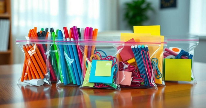 Saco plástico Zip Zap é a solução ideal para organização e armazenamento prático
