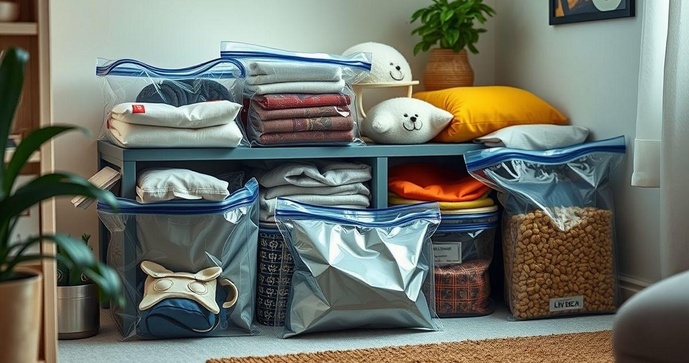 Saco zip é a solução ideal para organização e armazenamento prático do seu dia a dia