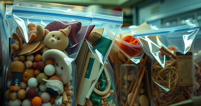Saco zip é a solução ideal para organização e armazenamento prático no dia a dia