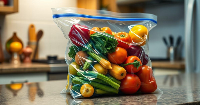 Saco Ziplock Grande é a Solução Prática para Armazenamento e Organização